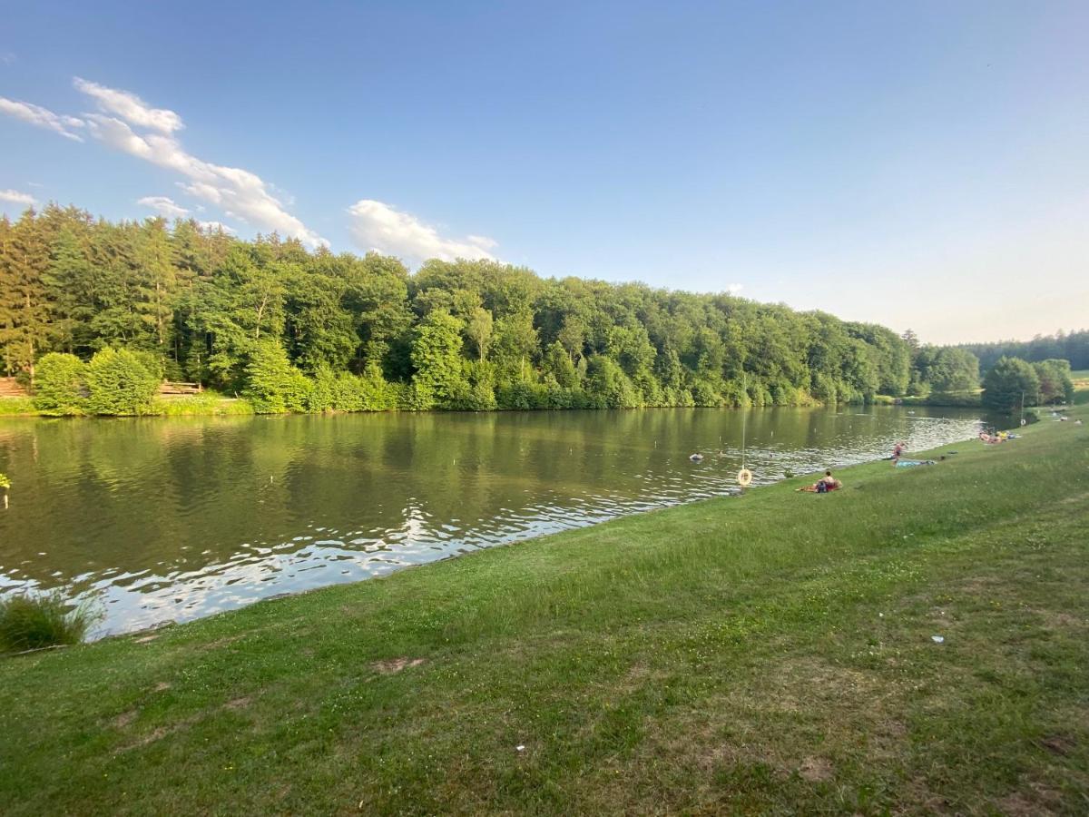 Pension-Ferienwohnung Liesbachtal Direkt Am Waldrand Bayerische Rhoen Schönau an der Brend Εξωτερικό φωτογραφία