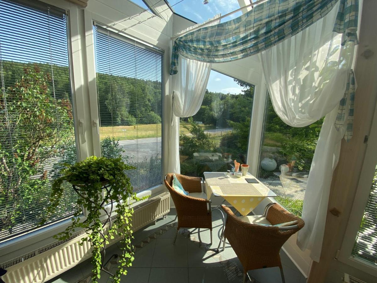 Pension-Ferienwohnung Liesbachtal Direkt Am Waldrand Bayerische Rhoen Schönau an der Brend Εξωτερικό φωτογραφία