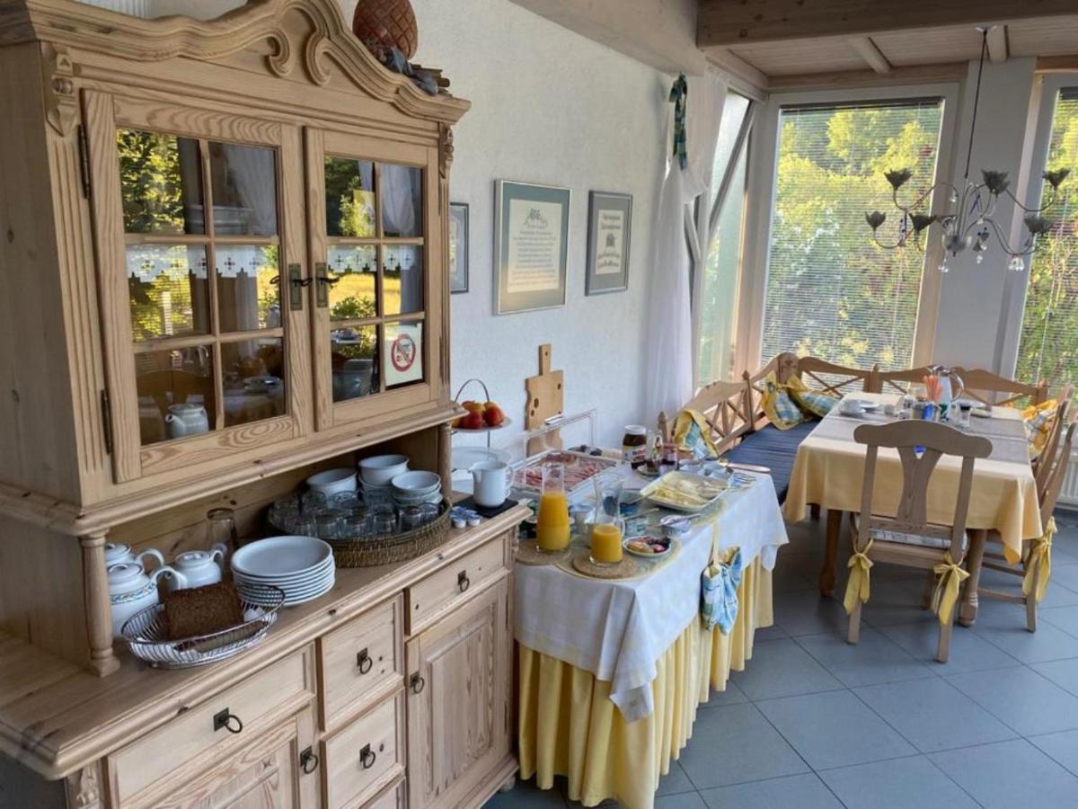 Pension-Ferienwohnung Liesbachtal Direkt Am Waldrand Bayerische Rhoen Schönau an der Brend Εξωτερικό φωτογραφία