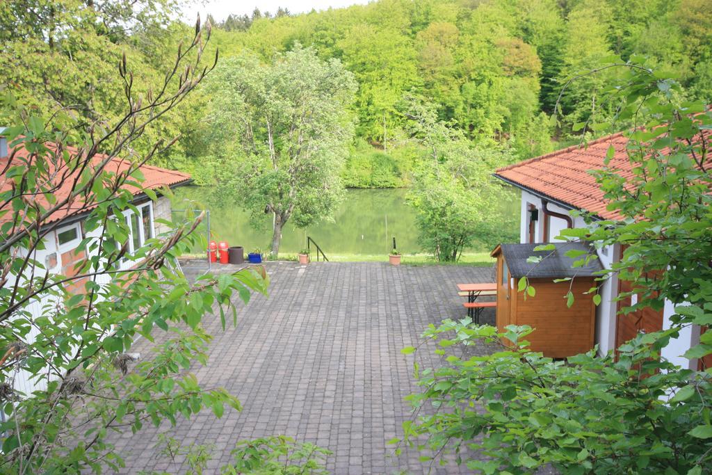 Pension-Ferienwohnung Liesbachtal Direkt Am Waldrand Bayerische Rhoen Schönau an der Brend Εξωτερικό φωτογραφία